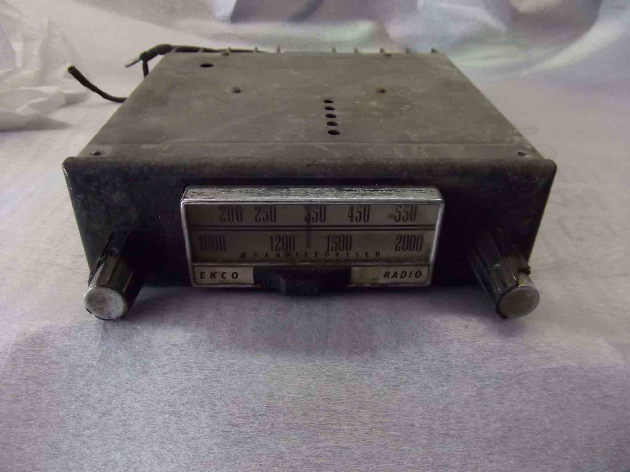 A few radios recently restored