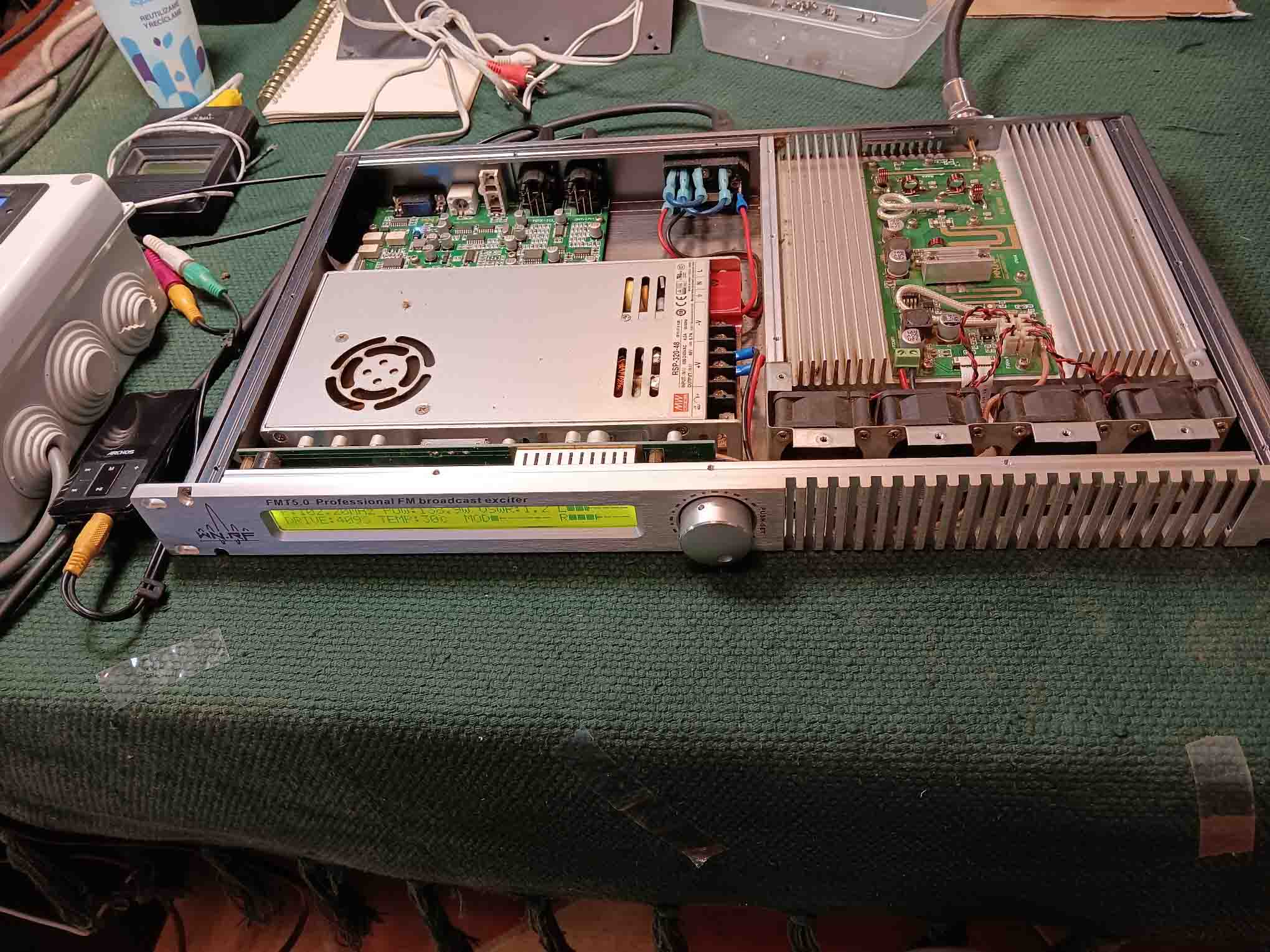 Warner FMT5.0 broadcast transmitter