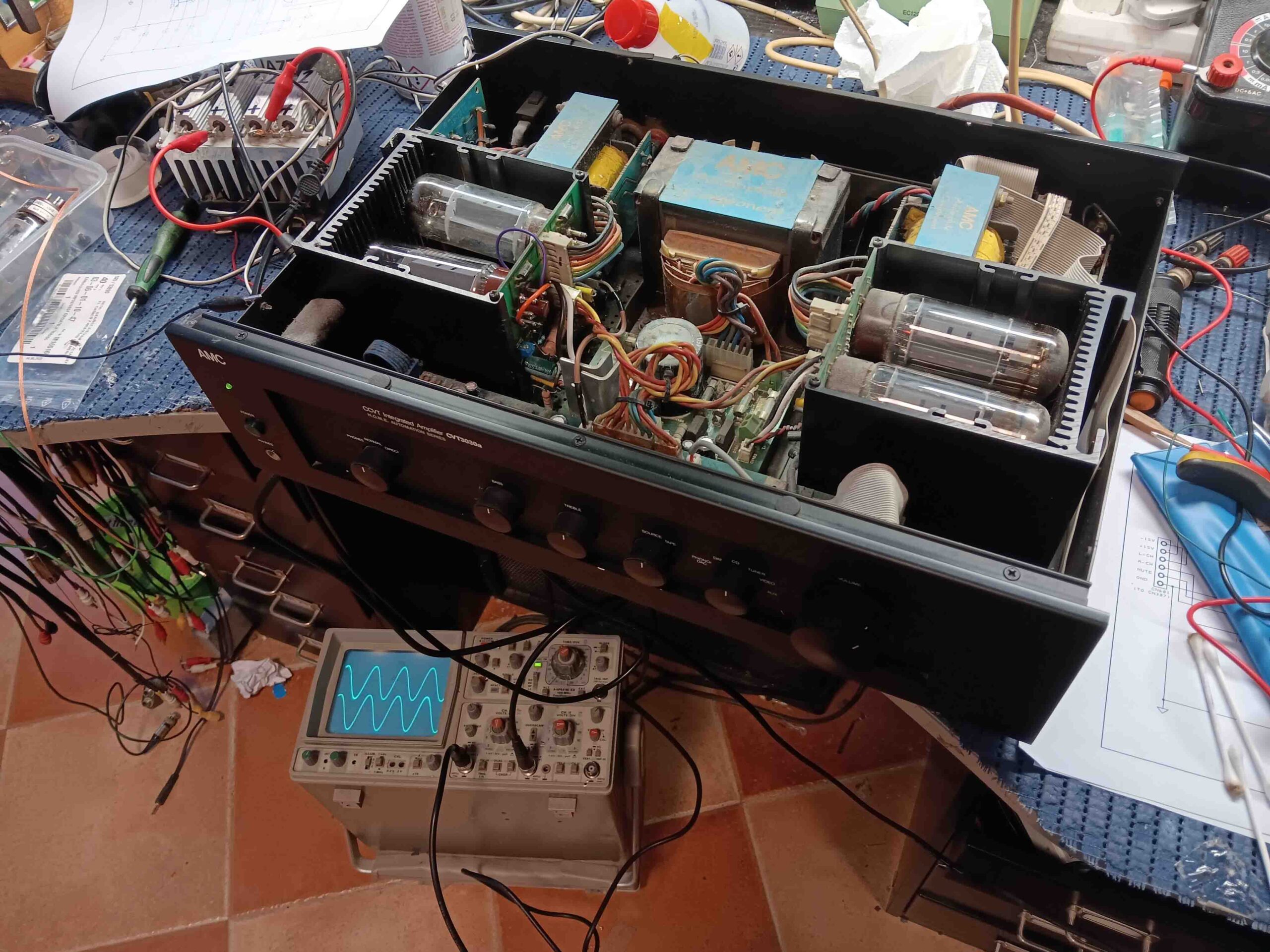 AMC CVT3030 Mk2 Hybrid amplifier